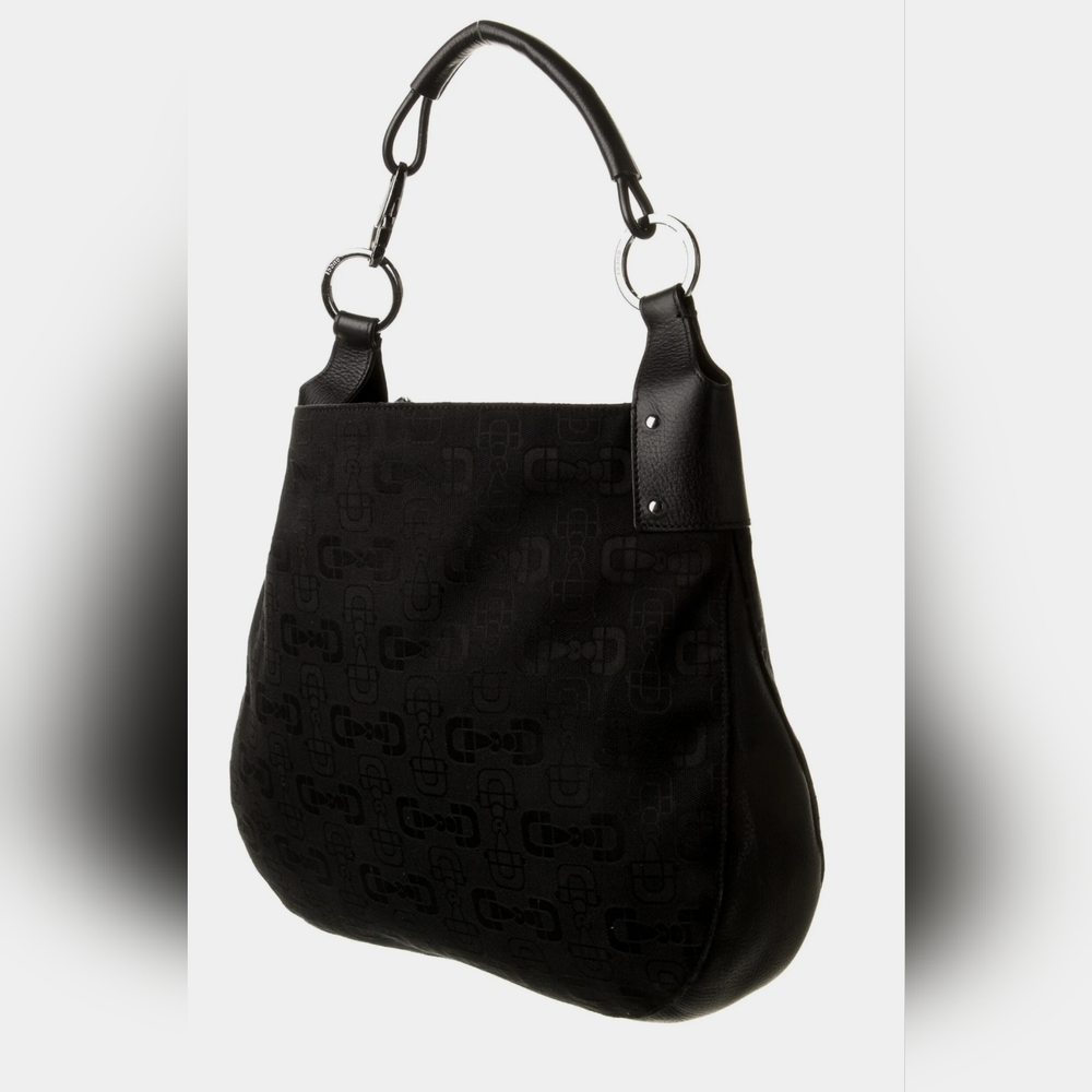 Authentic Gucci Horsebit Canvas Hobo - Picture 4 of 13